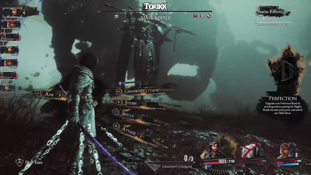 Boss fight takes a major turn