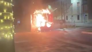 Someone who hates Christmas set fire to Santa Claus's house in Scandiano, Italy