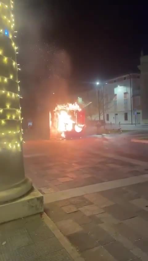 Someone who hates Christmas set fire to Santa Claus's house in Scandiano, Italy