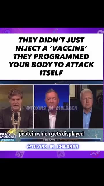 THEY DIDN'T JUST INJECT A 'VACCINE' THEY PROGRAMMED YOUR BODY1 TO ATTACK ITSELF
