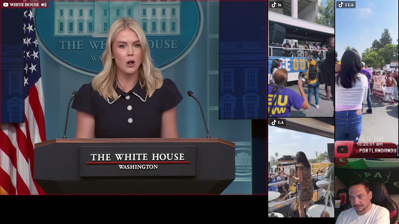 White House press briefing with Karoline Leavitt