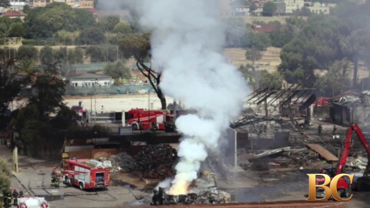Gas station explosion in Rome injures dozens of people