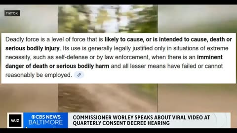 Baltimore Police Ignores Consent Decree Runs Over Citizens - 500 Case Backlog Of Officer Misconduct