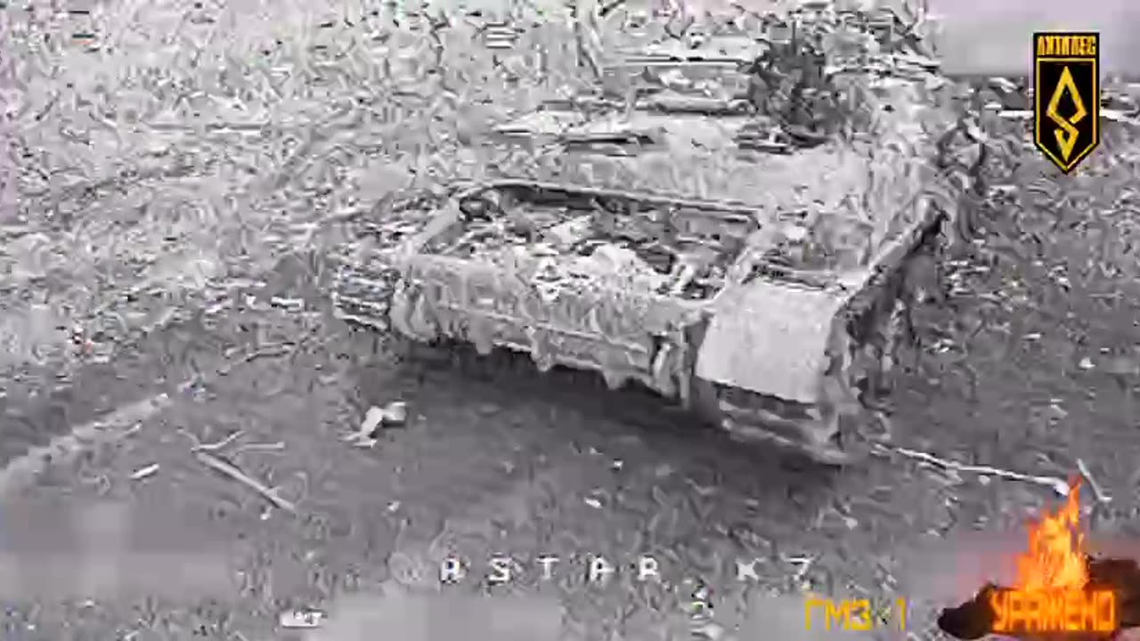 Russians Lose 2 Tanks, 5 Transport Vehicles, APCs and More in Just an Hour
