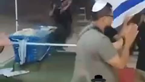 Jews Dancing with the Torah (Akafot Shniet) in the Gaza Strip.