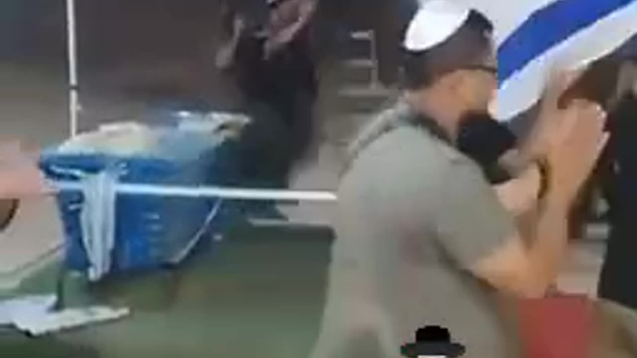 Jews Dancing with the Torah (Akafot Shniet) in the Gaza Strip.