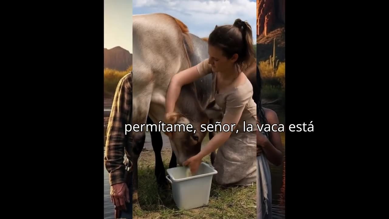 UN RANCHO Y UNA BELLA MUJER