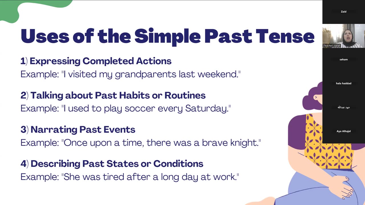 past simple tense