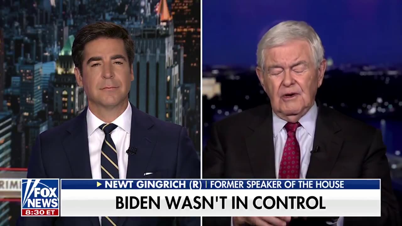 Newt Gingrich just called for a special congressional investigation into the ‘Biden cover-up’