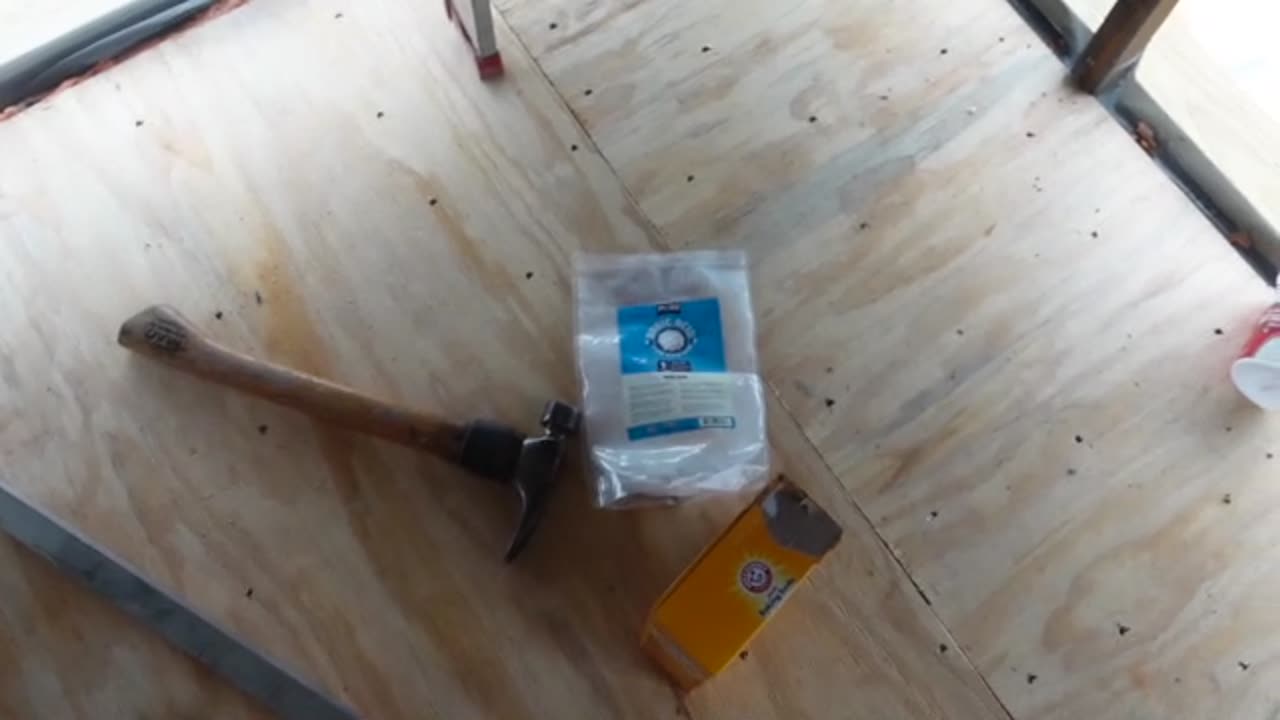 Squaring The Bath Door & Working To Level The Floor & Make It Level To Entry Floor. Mocking Up Bits.