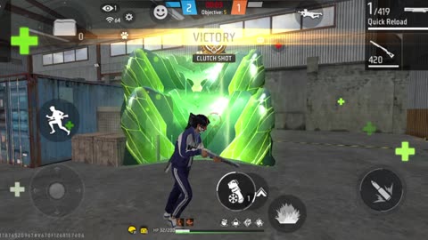 Playing free fire max