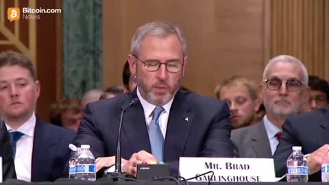 🚨 NEW: Ripple CEO Brad Garlinghouse just addressed the U.S. Senate Banking Committee 🇺🇸