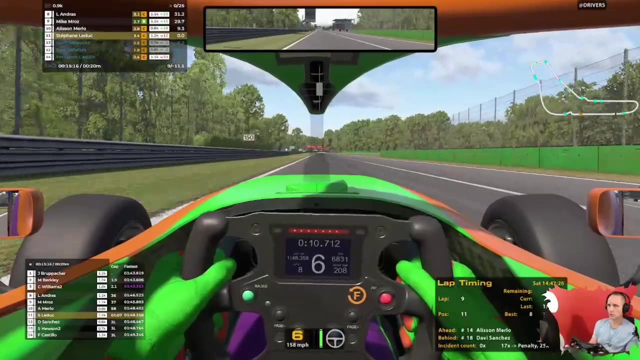 VOD Twitch #82 (1de2) Super Formula Lights !