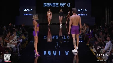 ✨ Mala X Sense Of G – Spring/Summer 2025 | Miami Swim Week Art Hearts 🌊