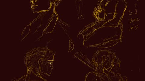 My OC Nuke speed scribbles