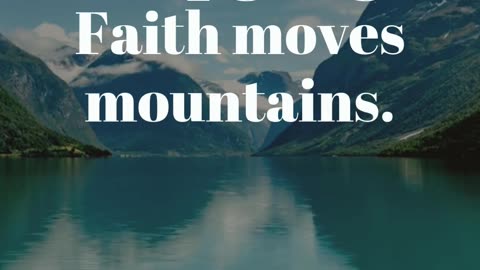 Your steps may feel small, but God sees your faith.