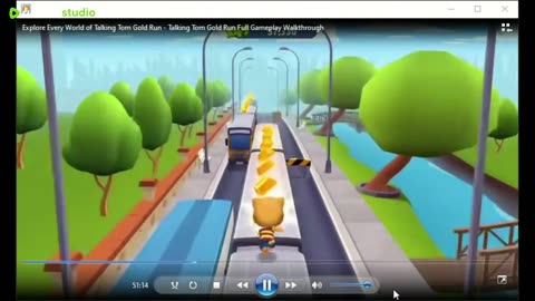 LIVE Talking Tom Gold Run Full Gameplay
