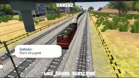 Real Train Driver Experience 🚆 | Voiceover Gameplay | VANSHZ Gaming