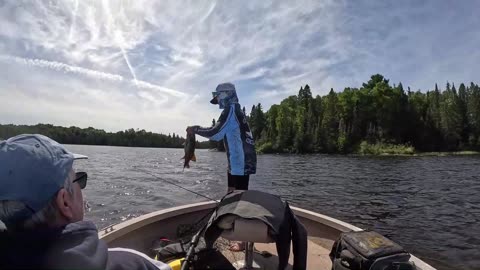 Chaos in Canada! HUGE Smallmouth Bass on EVERY CAST!!!