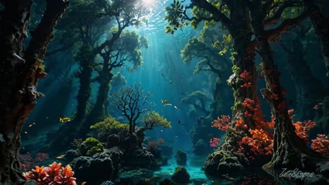 Pandora’s Glowing Oasis | Avatar-Inspired Tranquil Waters & Calm Music | ZenScapes