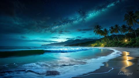 Pandora’s Glowing Oasis | Avatar-Inspired Tranquil Waters & Calm Music | ZenScapes