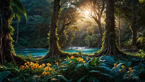 Pandora’s Glowing Oasis | Avatar-Inspired Tranquil Waters & Calm Music | ZenScapes