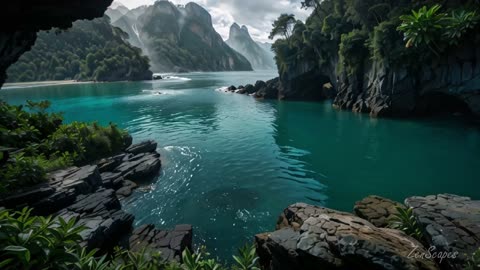 Pandora’s Glowing Oasis | Avatar-Inspired Tranquil Waters & Calm Music | ZenScapes