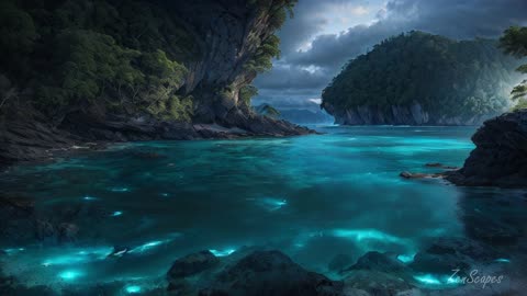 Pandora’s Glowing Oasis | Avatar-Inspired Tranquil Waters & Calm Music | ZenScapes