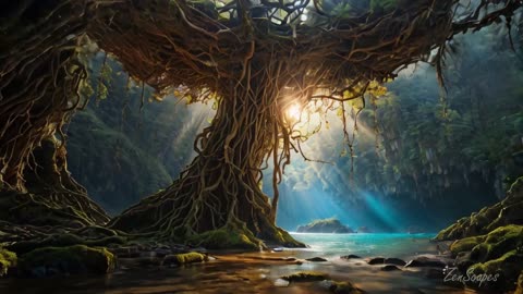 Pandora’s Glowing Oasis | Avatar-Inspired Tranquil Waters & Calm Music | ZenScapes