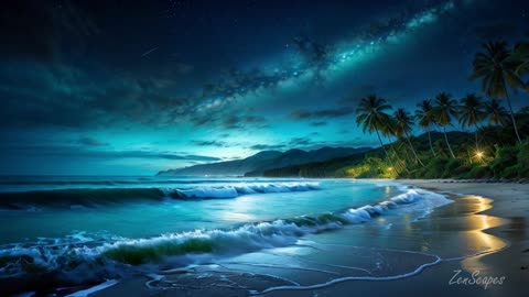 Pandora’s Glowing Oasis | Avatar-Inspired Tranquil Waters & Calm Music | ZenScapes