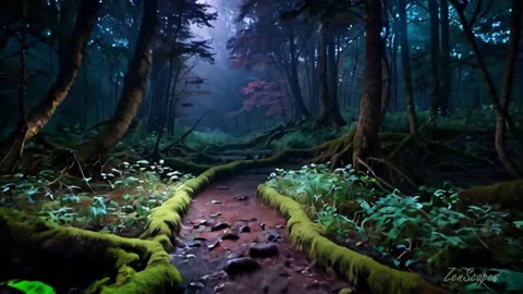 Pandora’s Glowing Oasis | Avatar-Inspired Tranquil Waters & Calm Music | ZenScapes