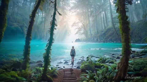 Pandora’s Glowing Oasis | Avatar-Inspired Tranquil Waters & Calm Music | ZenScapes