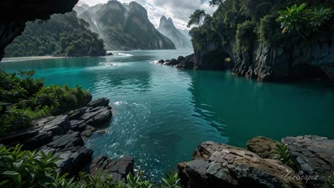Pandora’s Glowing Oasis | Avatar-Inspired Tranquil Waters & Calm Music | ZenScapes