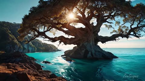 Pandora’s Glowing Oasis | Avatar-Inspired Tranquil Waters & Calm Music | ZenScapes