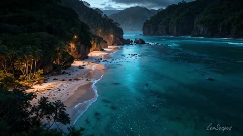 Pandora’s Glowing Oasis | Avatar-Inspired Tranquil Waters & Calm Music | ZenScapes