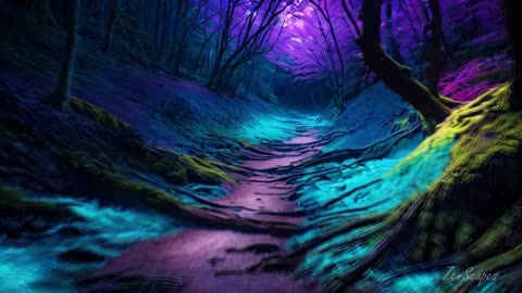Pandora’s Glowing Oasis | Avatar-Inspired Tranquil Waters & Calm Music | ZenScapes