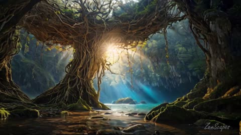 Pandora’s Glowing Oasis | Avatar-Inspired Tranquil Waters & Calm Music | ZenScapes