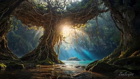 Pandora’s Glowing Oasis | Avatar-Inspired Tranquil Waters & Calm Music | ZenScapes