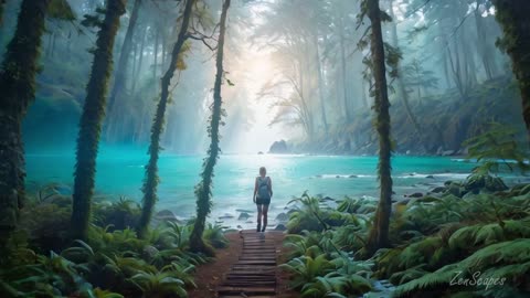 Pandora’s Glowing Oasis | Avatar-Inspired Tranquil Waters & Calm Music | ZenScapes