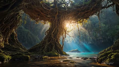 Pandora’s Glowing Oasis | Avatar-Inspired Tranquil Waters & Calm Music | ZenScapes