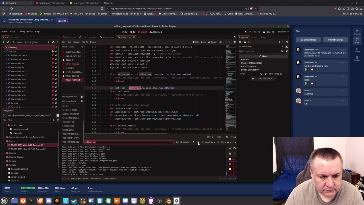 Making my "Dream Game" using the Redot engine #117