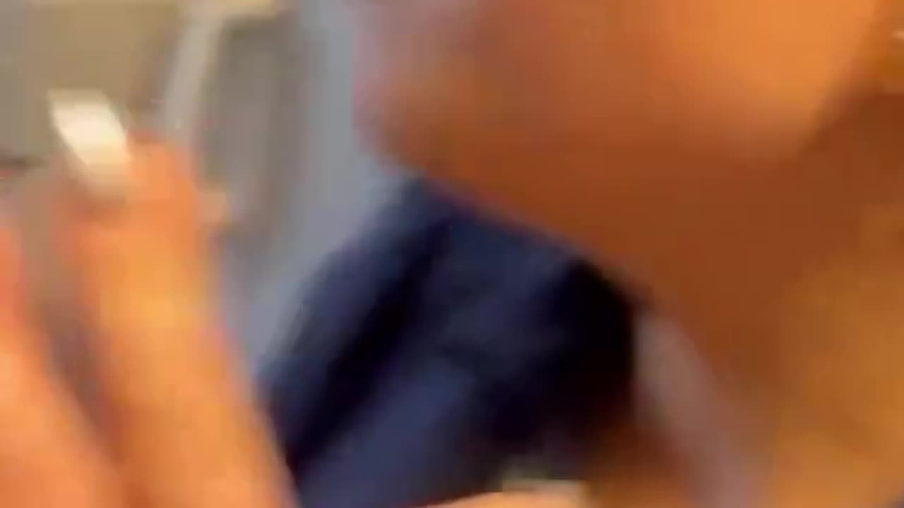 RACE CARD DECLINED: A Chinese Man attempts to flee a plane after assaulting another passenger!