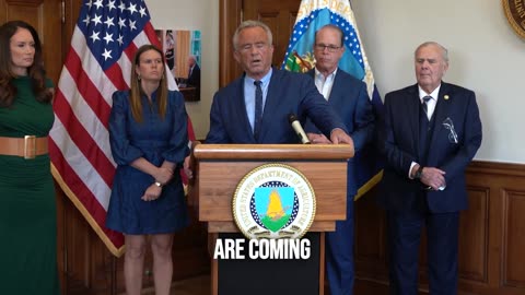 RFK JR: "Taxpayers should not fund the epidemic of chronic diseases."