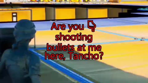 Tancho's Surprise Bullet Attack! | DocLochaX #Shorts