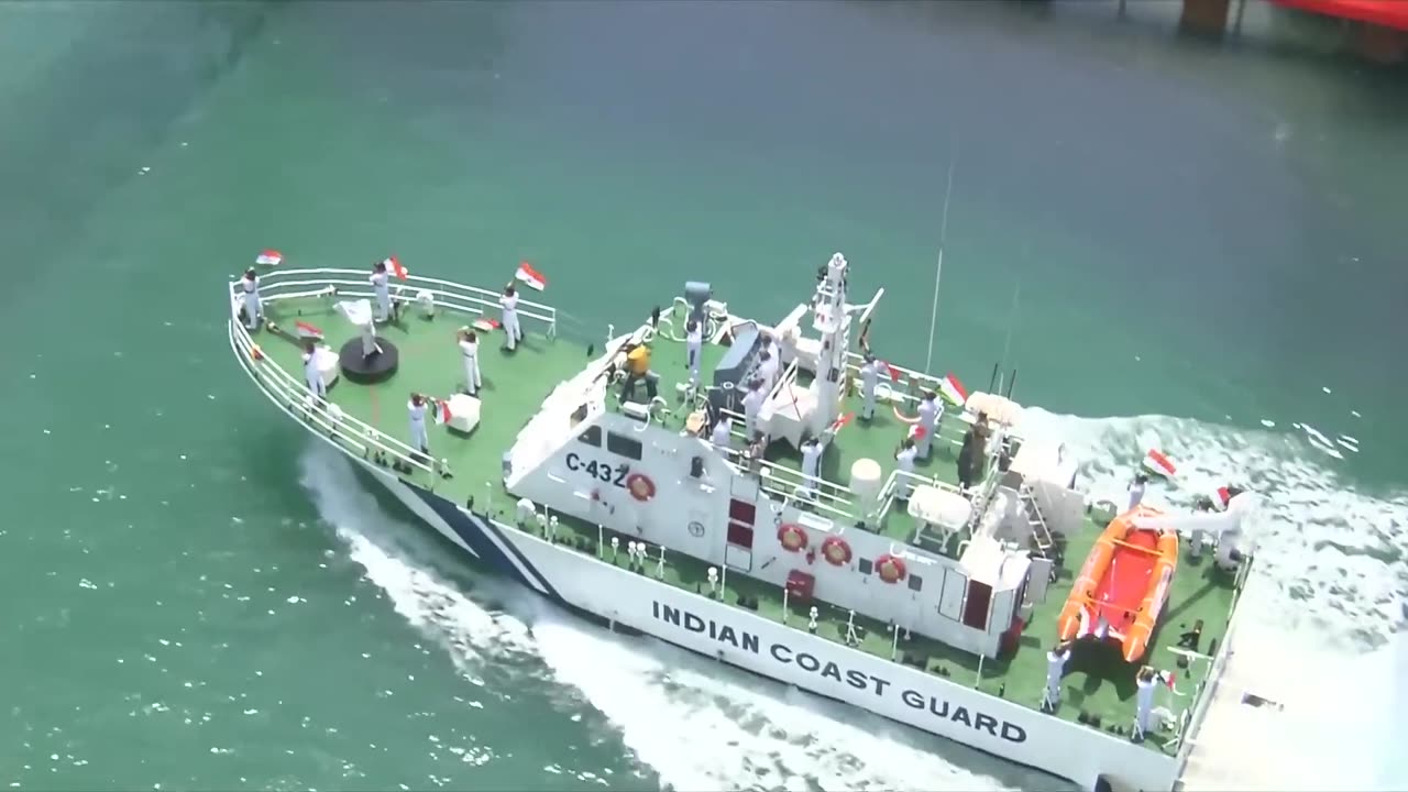PM Modi new Pamban Bridge, flags off train and ship