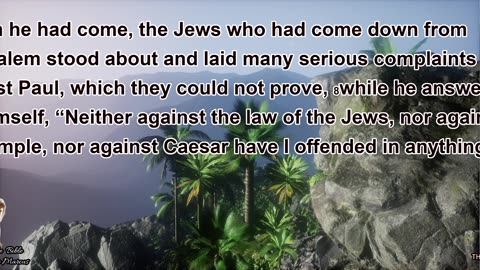 The Book of Acts Chapter 25