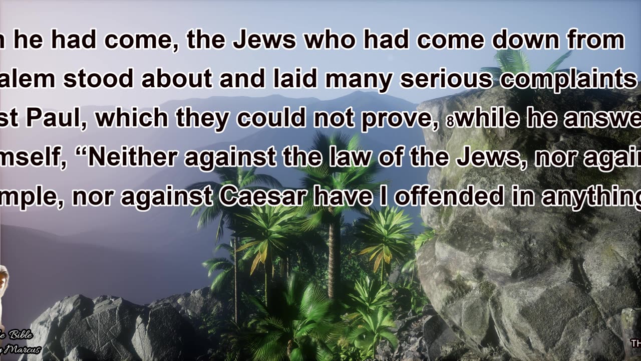 The Book of Acts Chapter 25