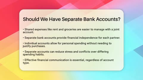 Should We Have Separate Bank Accounts_ - Better Family Relationships