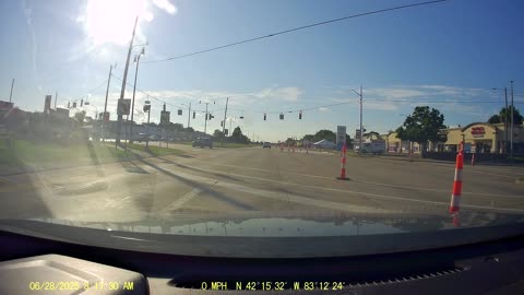 Roundtrip Drive From Levagood Area, Dearborn; To Meijer, Fort Street, Southgate, MI, 6/28/25