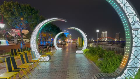 Han River in Da Nang, Vietnam